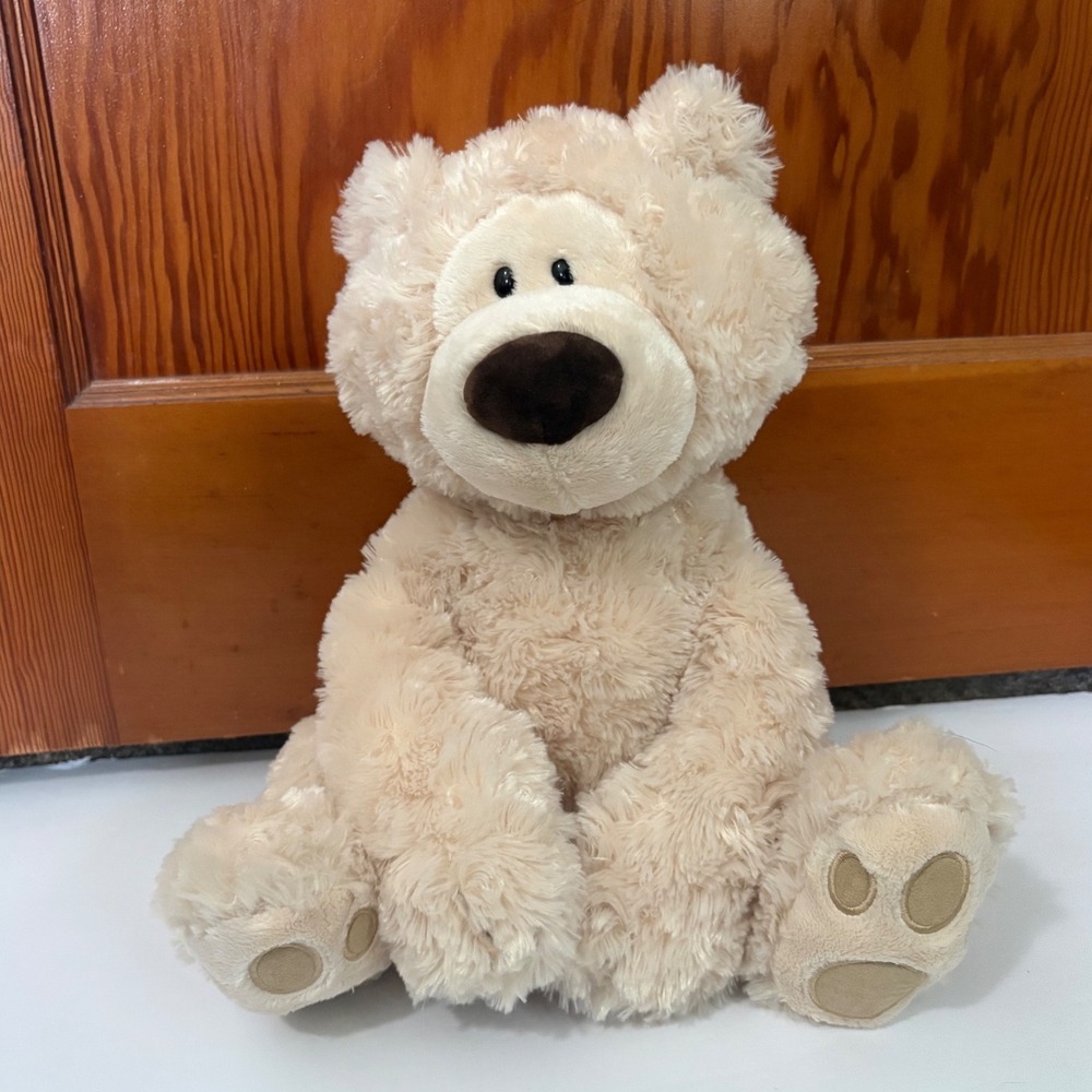 Gund Philbin Teddy Bear Beige Plush Stuffed Animal 6047532
